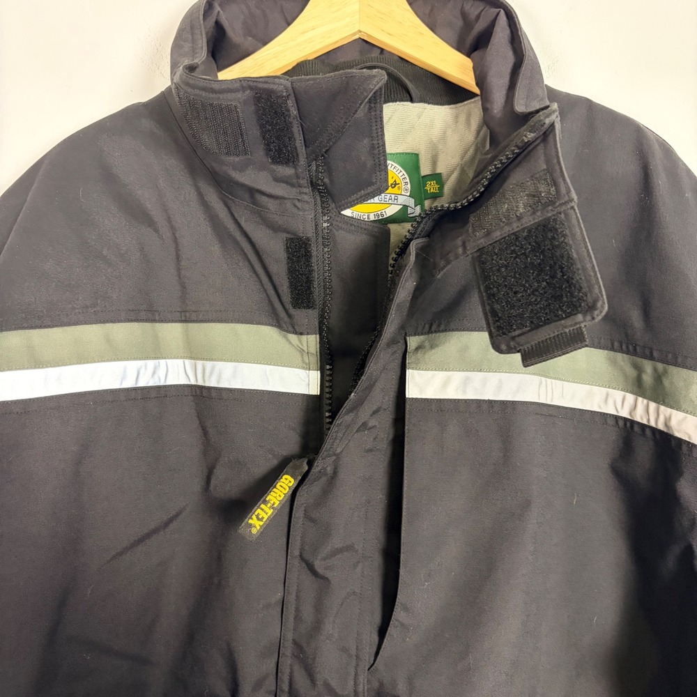 Cabelas Mens 2XL Tall Black Gore-Tex Thinsulate Insulated Winter Hunting‎ Jacket - Picture 7 of 9